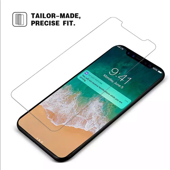 iPhone XR Tempered Glass Screen Protector 3 Pack - Picture 5 of 8